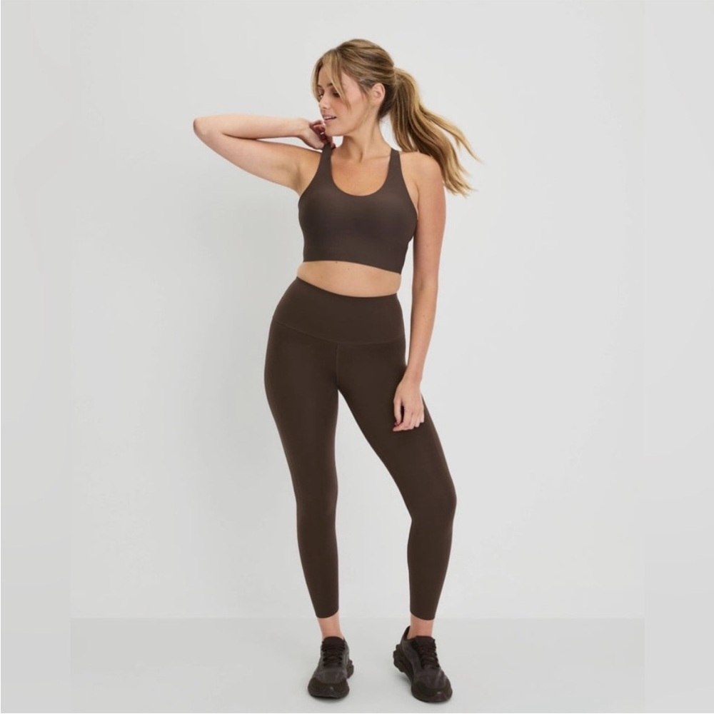 Knix Hi-Touch High Rise Leggings in Brown  Sz Medium